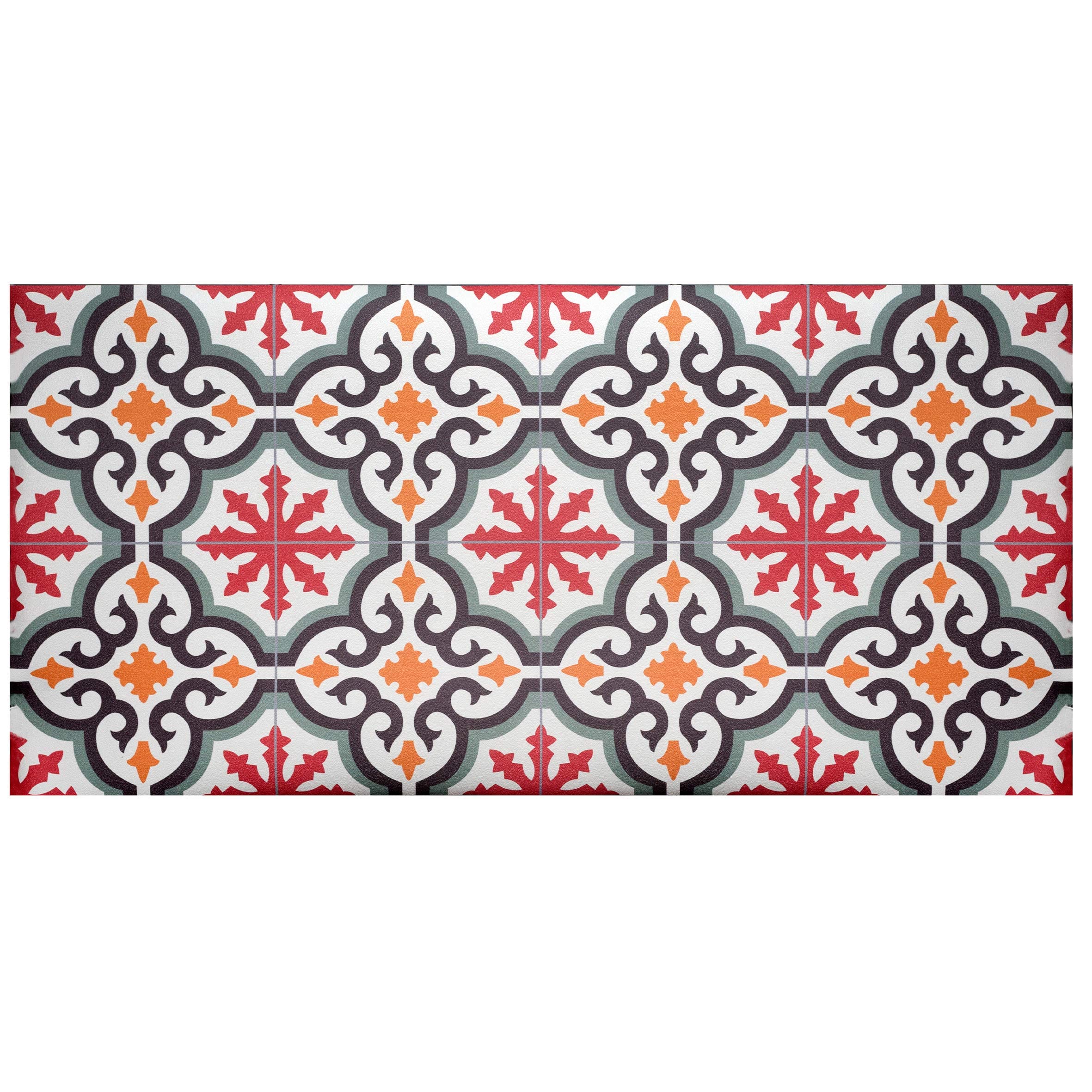 baroni-home-cucina-tapis-cuisine-pvc-bleu-jaune-60x180 image 7