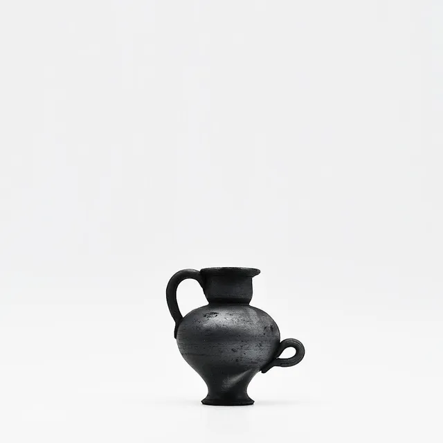 luisa-paix-o-bisalh-es-pot-en-terre-cuite-noire-9-cm image 1