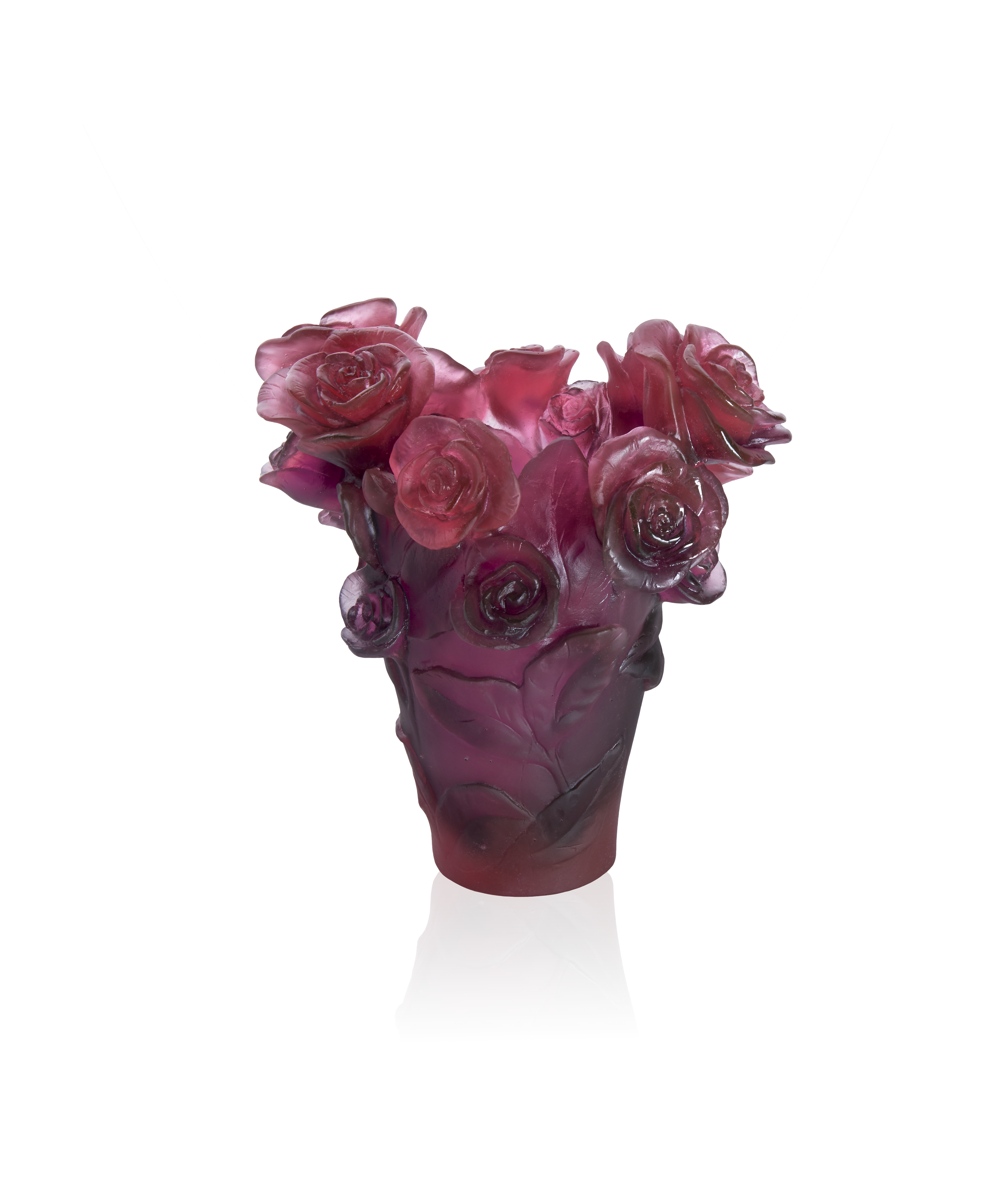 daum-univers-v-g-tal-rose-passion-vase-petit-rouge-violet image 4
