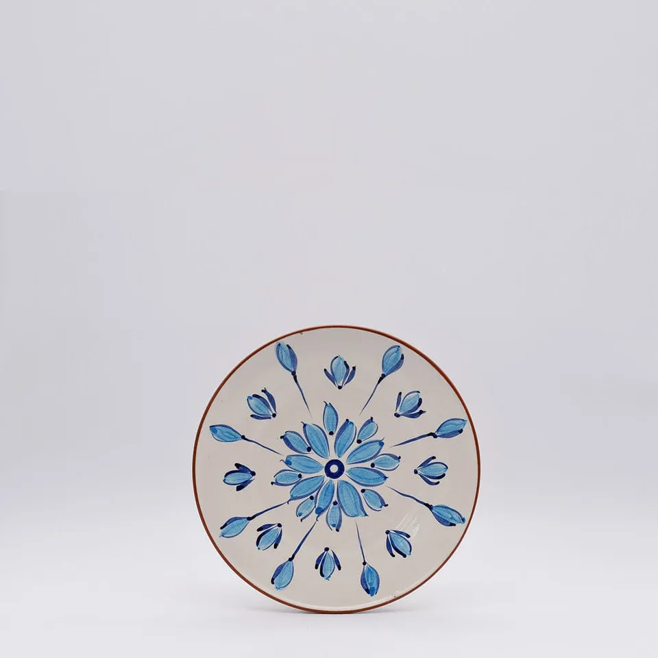 luisa-paix-o-vaisselle-portugaise-assiette-terre-cuite-15-cm-turquoise image 1
