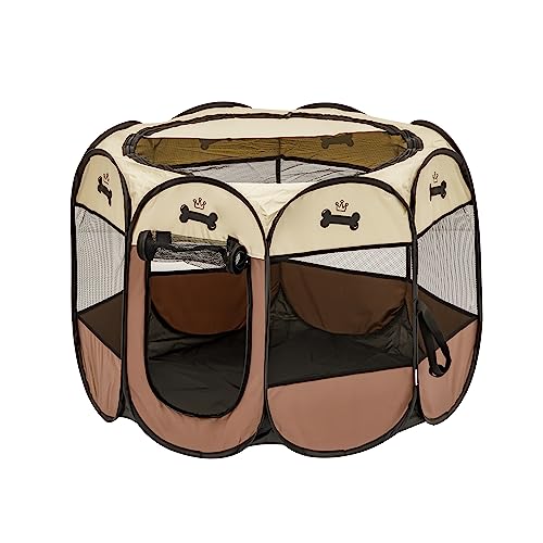 baroni-home-pet-parc-chien-pliable-m-76x59-cm image 8