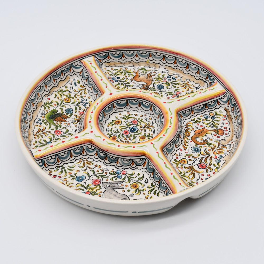 luisa-paix-o-plat-ap-ritif-c-ramique-coimbra-26-cm-5-cases image 5