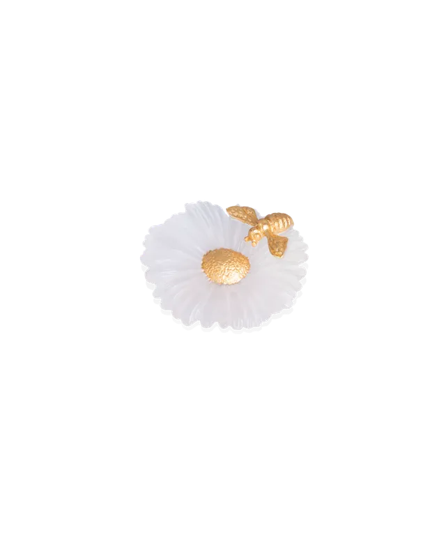 daum-or-d-abeille-fleur-d-corative-feuille-d-or image 1