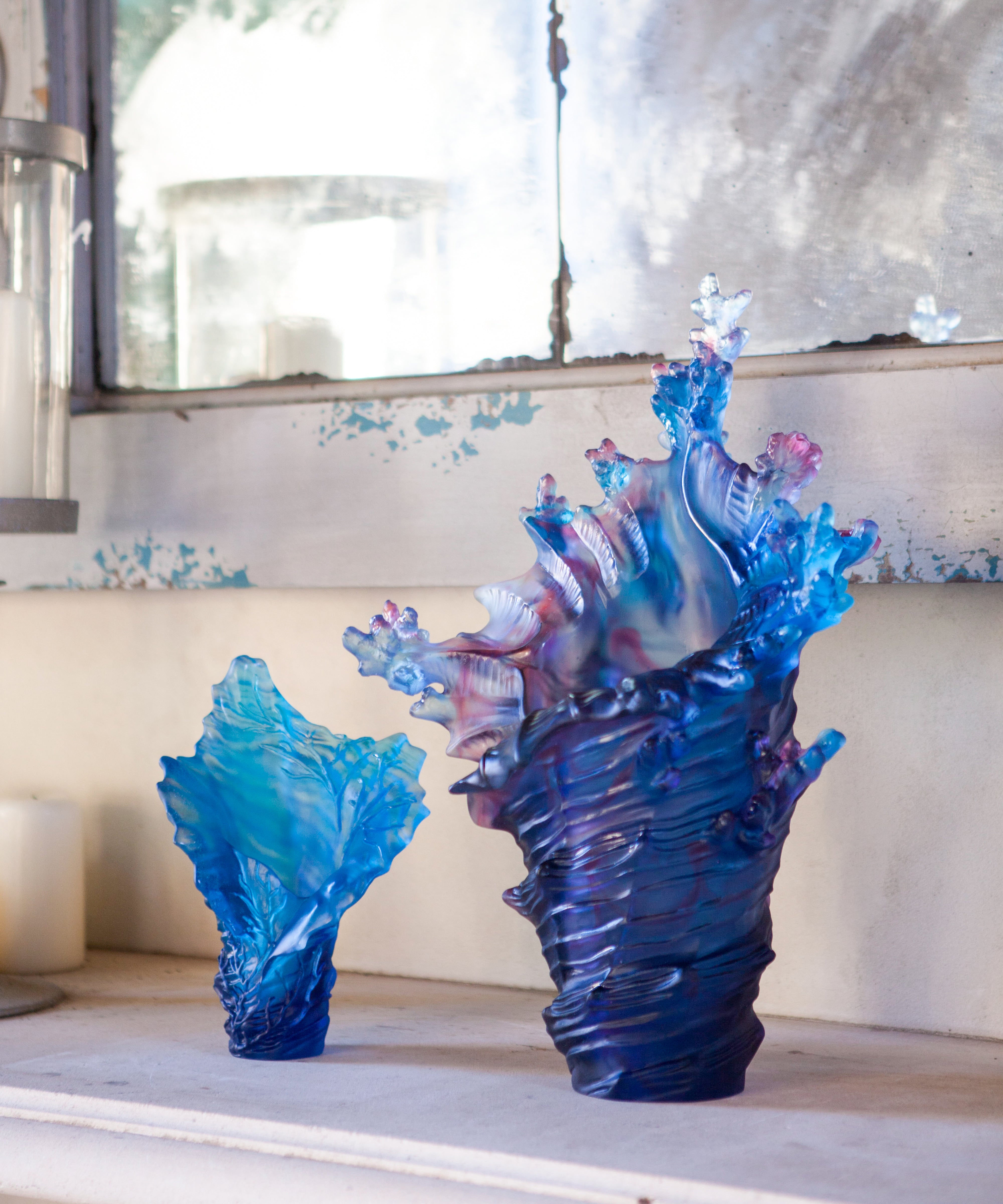 daum-univers-v-g-tal-mer-de-corail-vase-grand-mod-le-bleu-rouge image 3