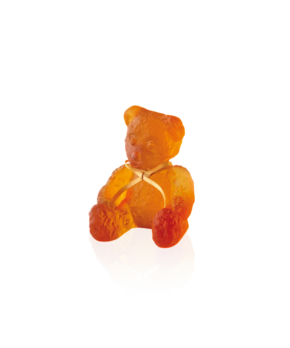 daum-mini-doudours-ambre-serge-mansau-cristal image 1