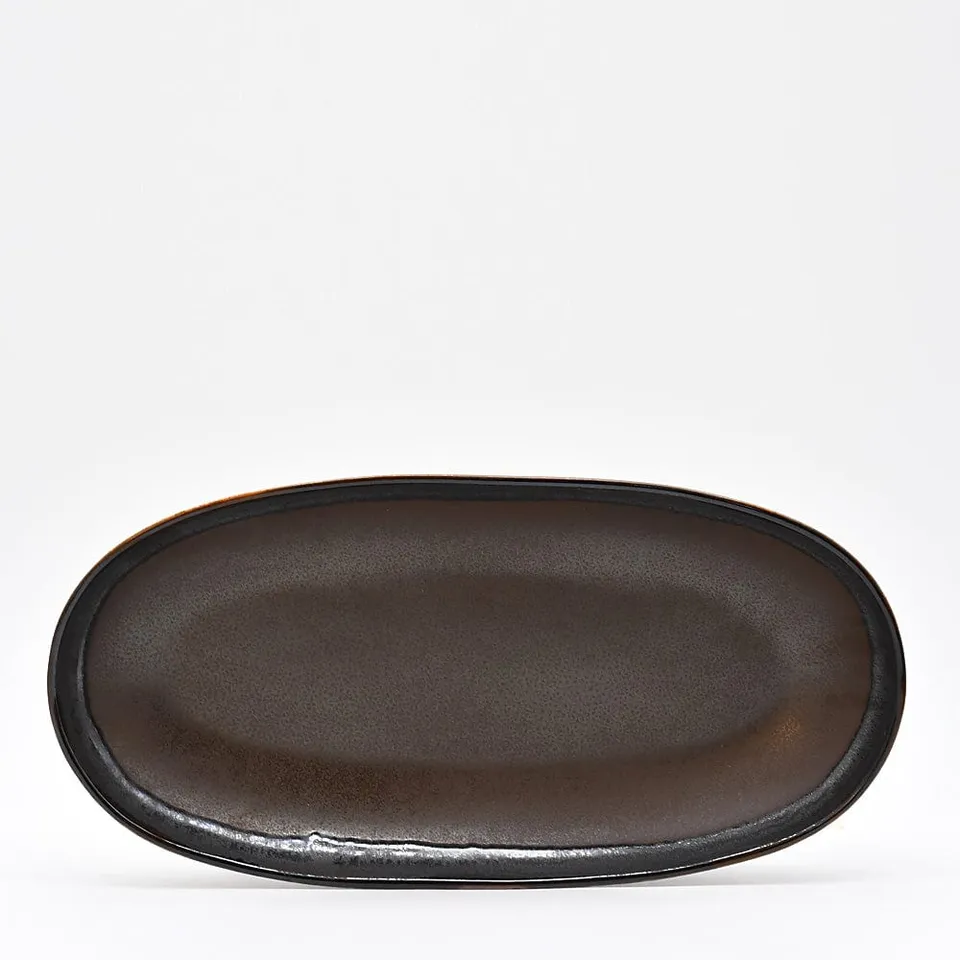 luisa-paix-o-caf-plat-service-gr-s-34-cm-marron image 1