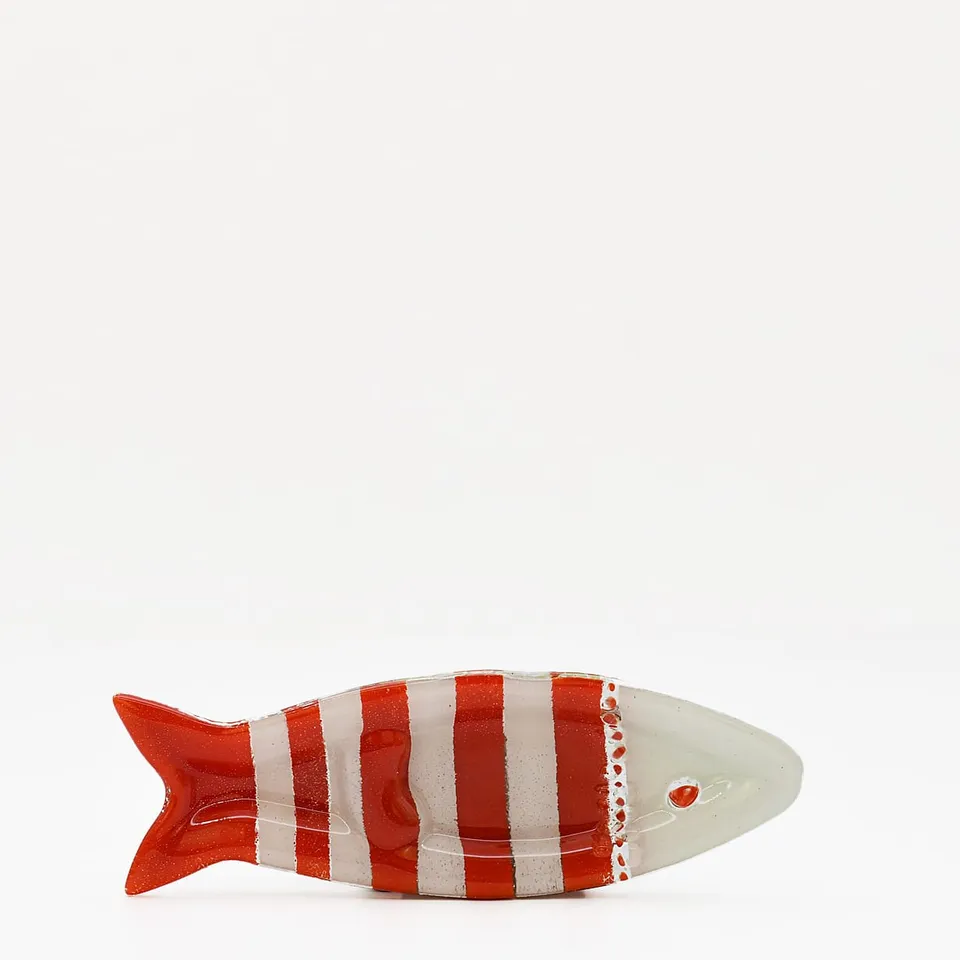 luisa-paix-o-vaisselle-portugaise-coupe-olive-verre-rouge-sardine-23-cm image 1
