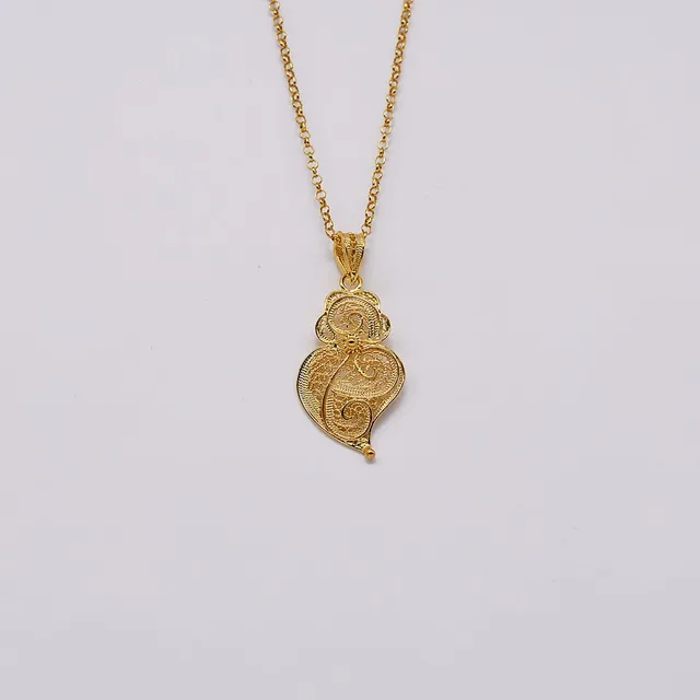 luisa-paix-o-cora-o-de-viana-pendentif-argent-dor-3-5-cm image 1