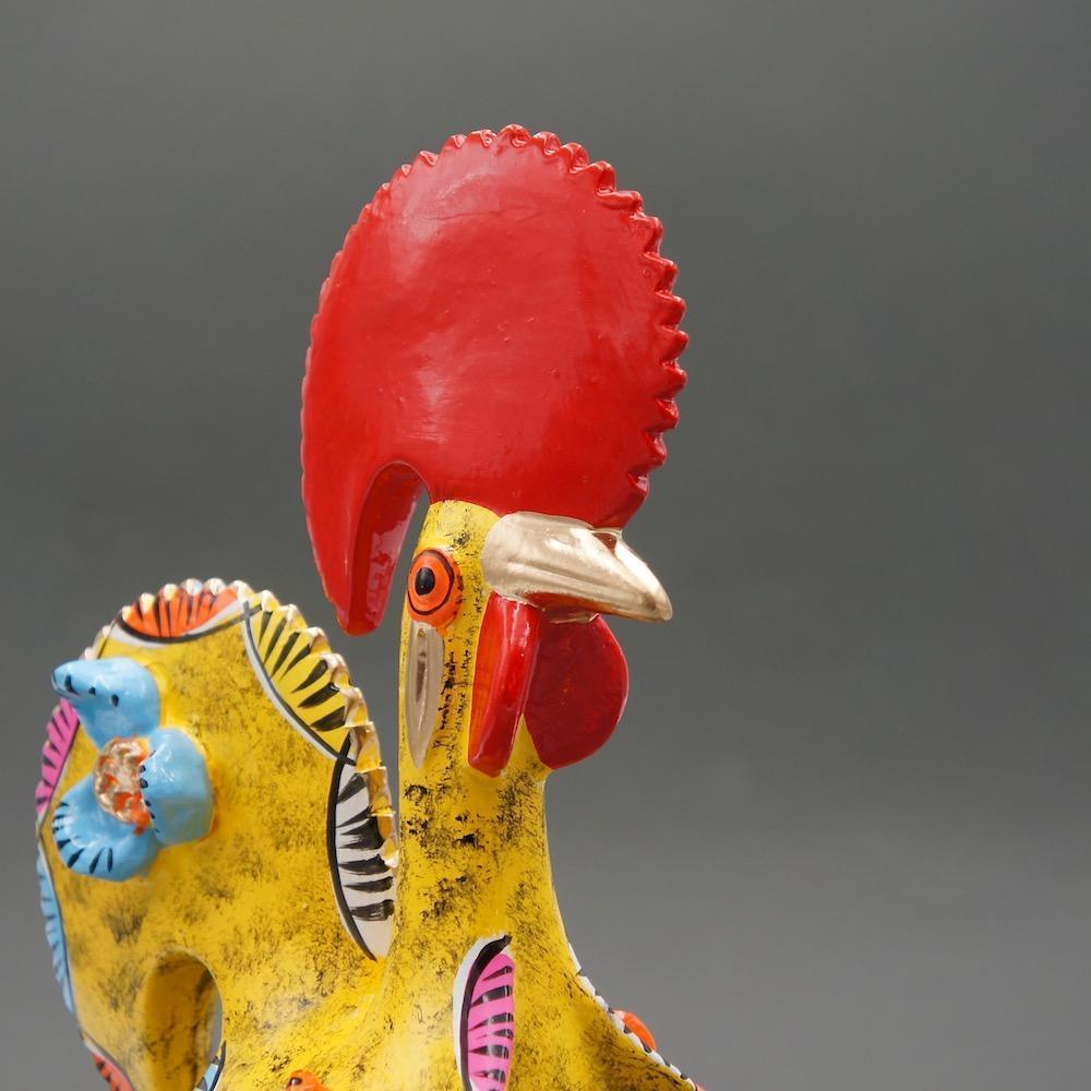 luisa-paix-o-prazeres-c-ta-coq-de-barcelos-25-cm-figurine-jaune image 4