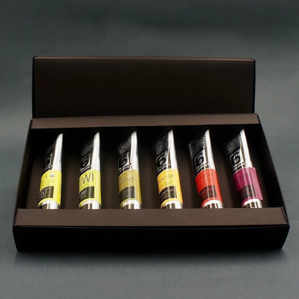 luisa-paix-o-coffret-6-confitures-pices-herbes-tubes-aoc image 1