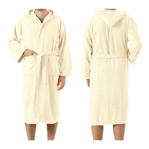 baroni-home-rose-m-peignoir-ponge-rose-m-100-coton image 8