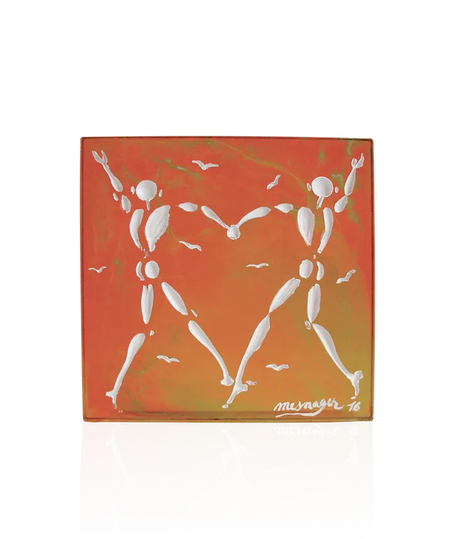 daum-art-cristal-love-dance-sculpture-ambre-j-r-me-mesnager image 1
