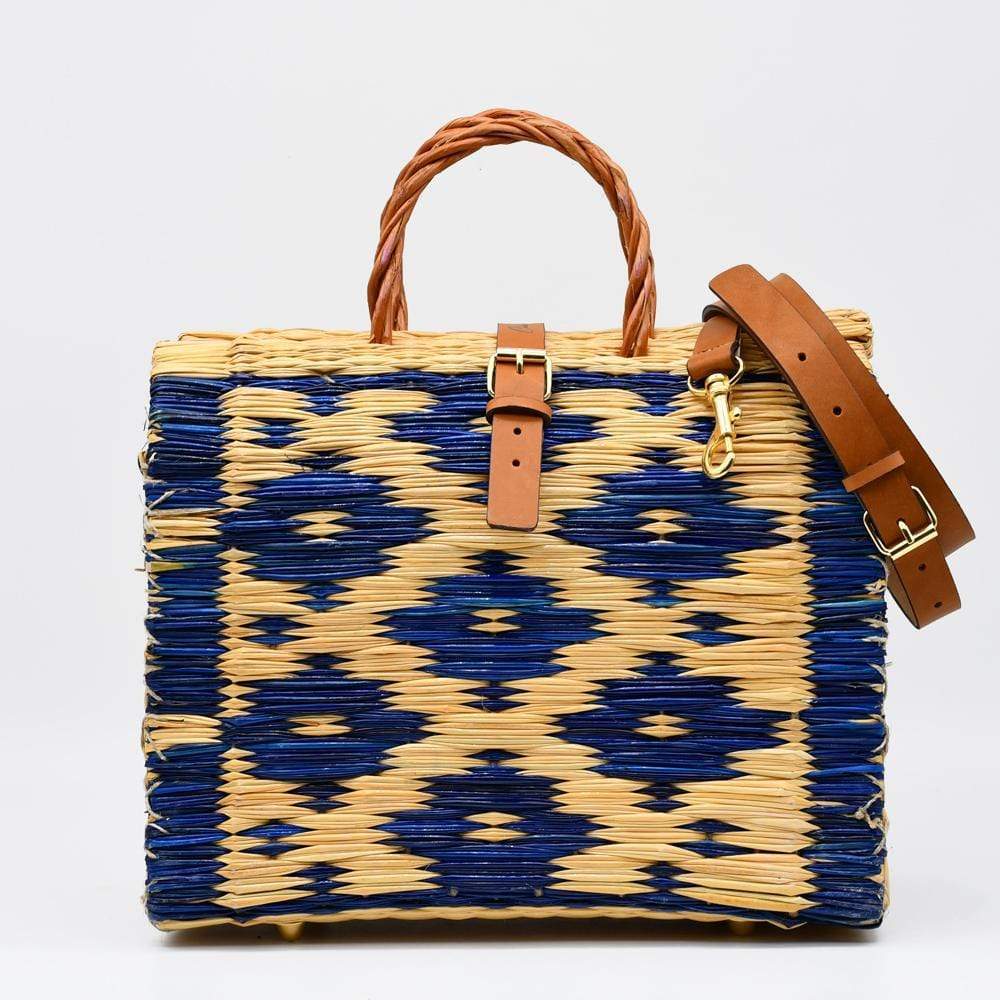luisa-paix-o-accessoires-portugal-sac-cabas-jonc-bleu-30cm image 1