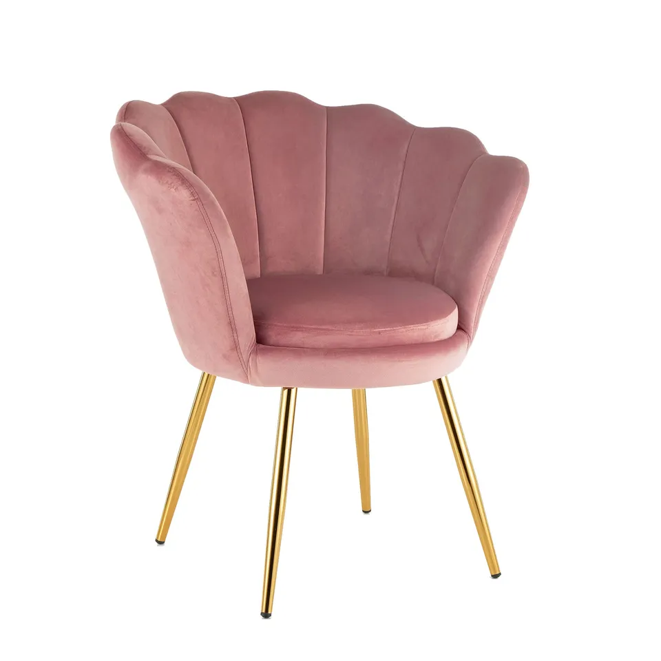baroni-home-poltrone-fauteuil-velours-rose-poudr-69x71x84-cm image 1