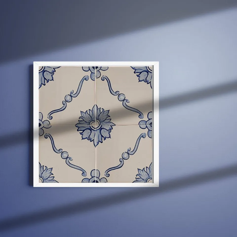 luisa-paix-o-azulejos-panneau-30x30cm-c-ramique-peinte-main image 1