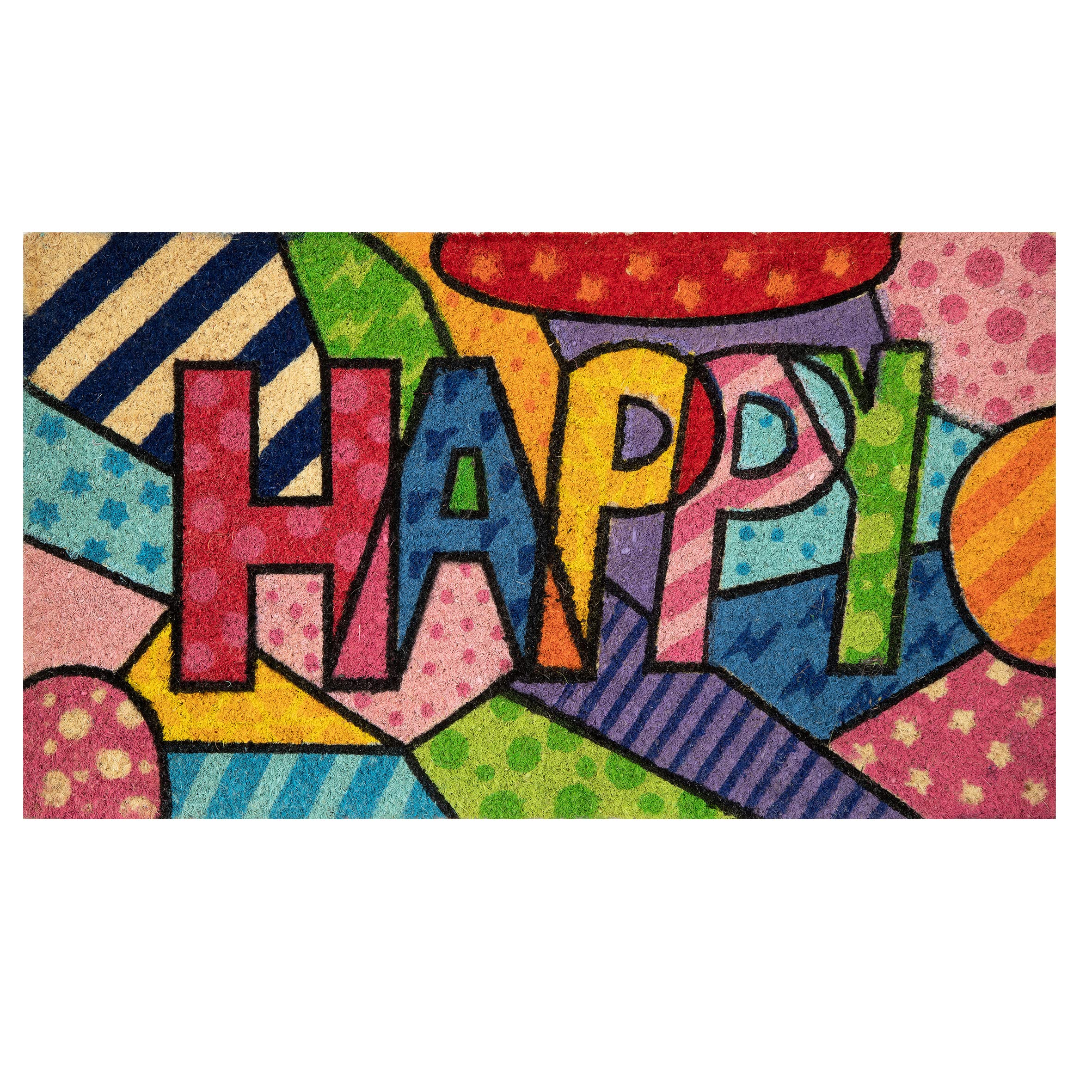 baroni-home-tessile-casa-paillasson-coco-happy-70x40-cm-sicilien image 1