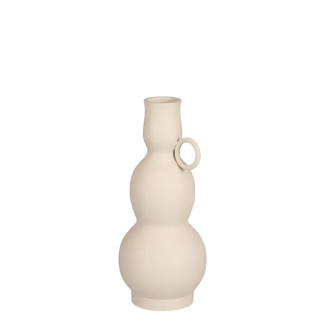 mica-decorations-samosa-vase-blanc-cass-h24-cm image 1