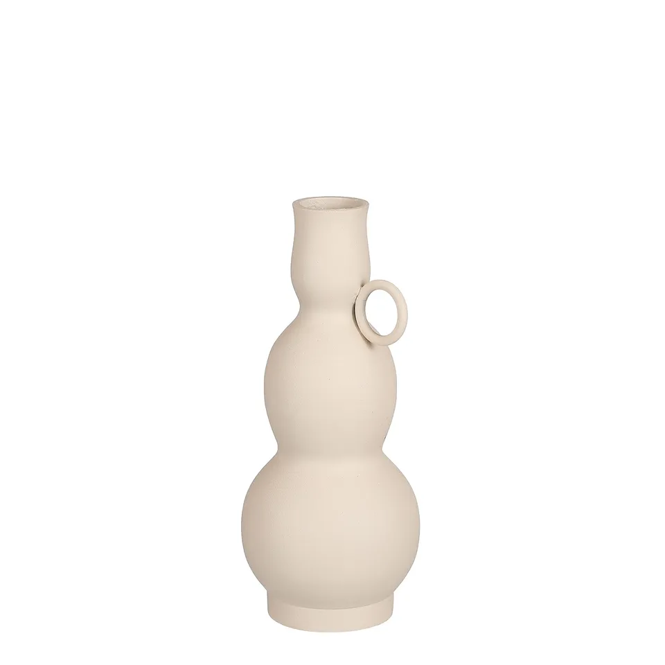 mica-decorations-samosa-vase-blanc-cass-h24-cm image 1