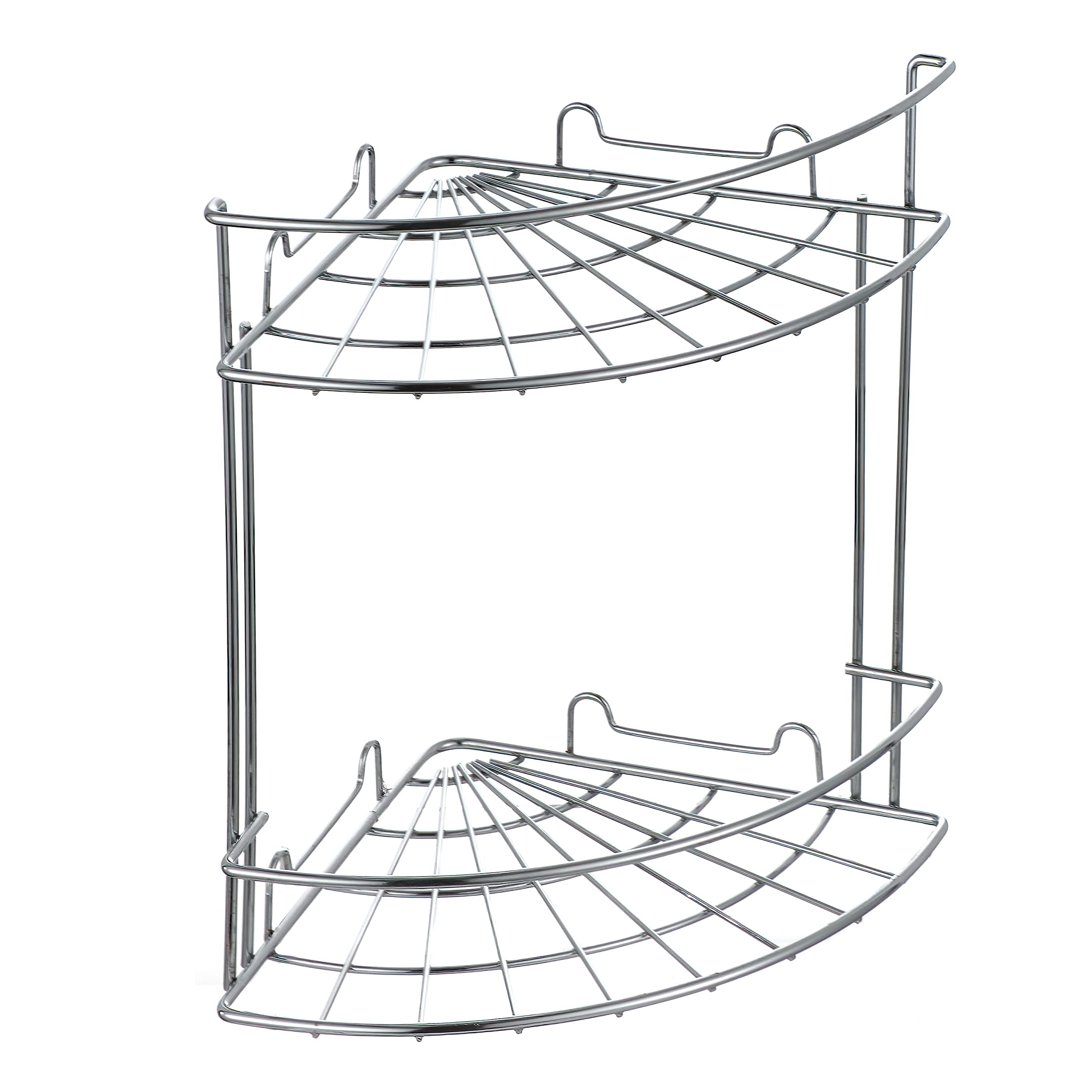 baroni-home-tutto-bagno-tag-re-douche-angle-acier-18x18x25-cm image 1