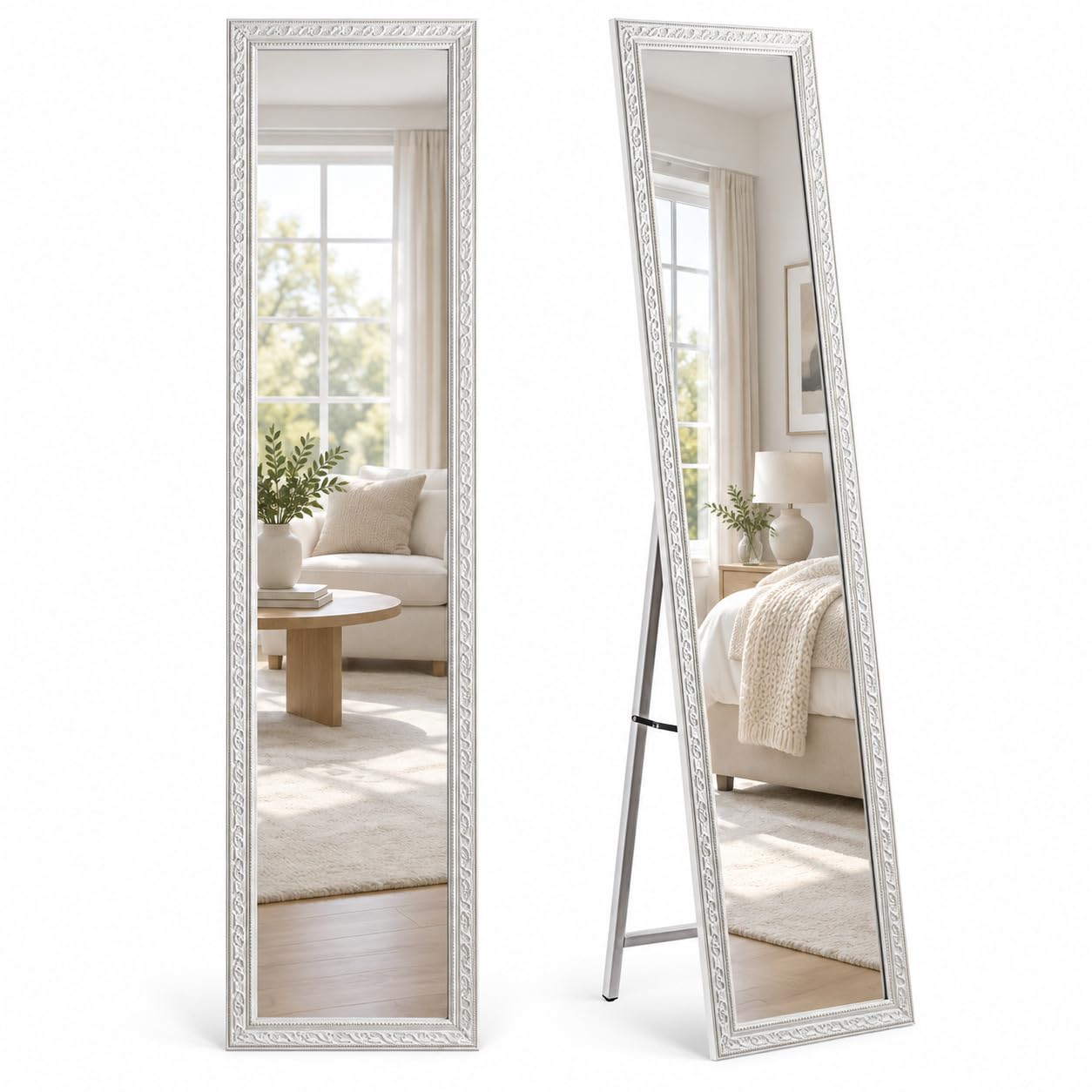 baroni-home-specchi-miroir-sur-pied-boucles-dor-es-40x150-cm image 7