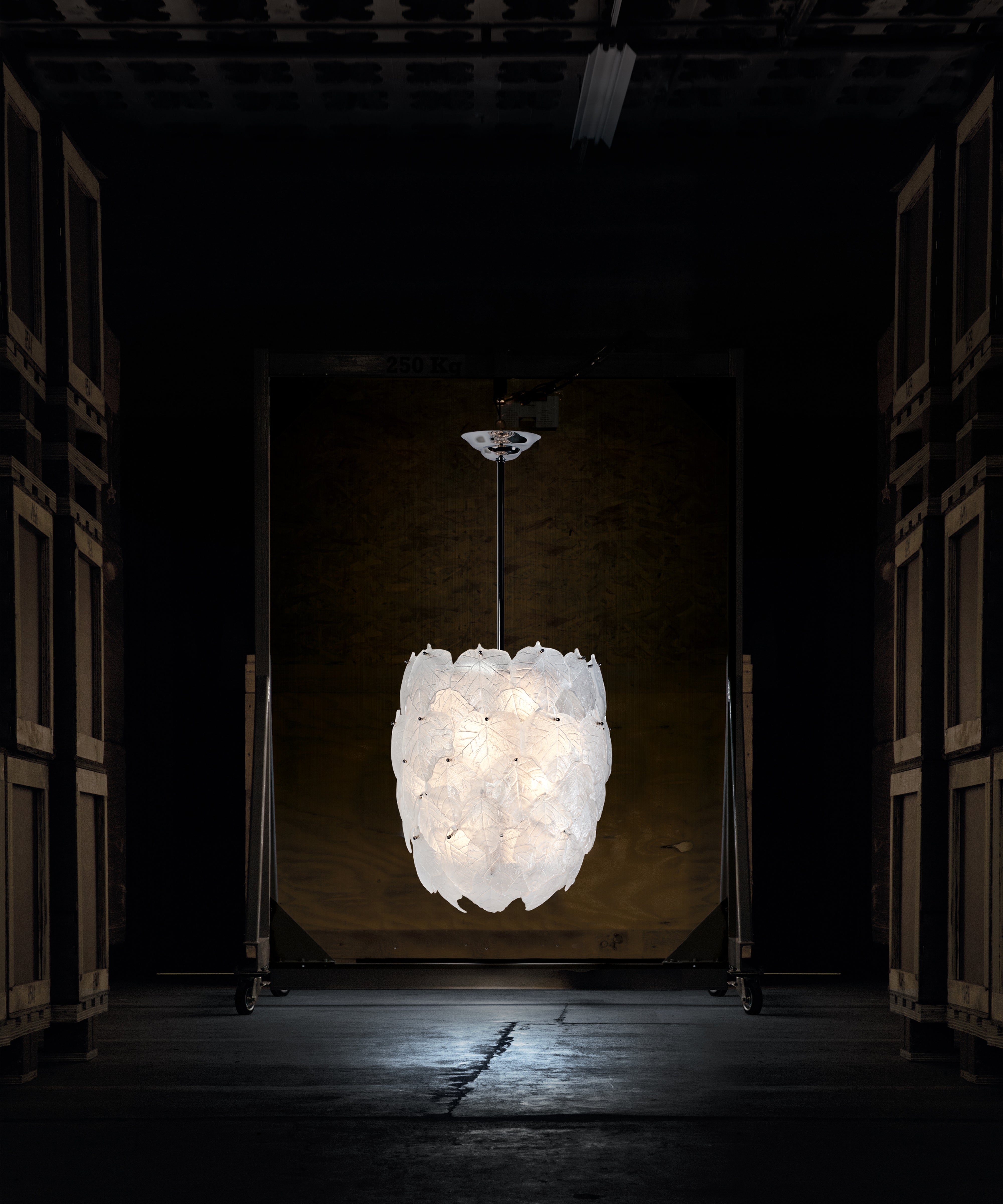 daum-art-cristal-lustre-eden-blanc-bullard image 2