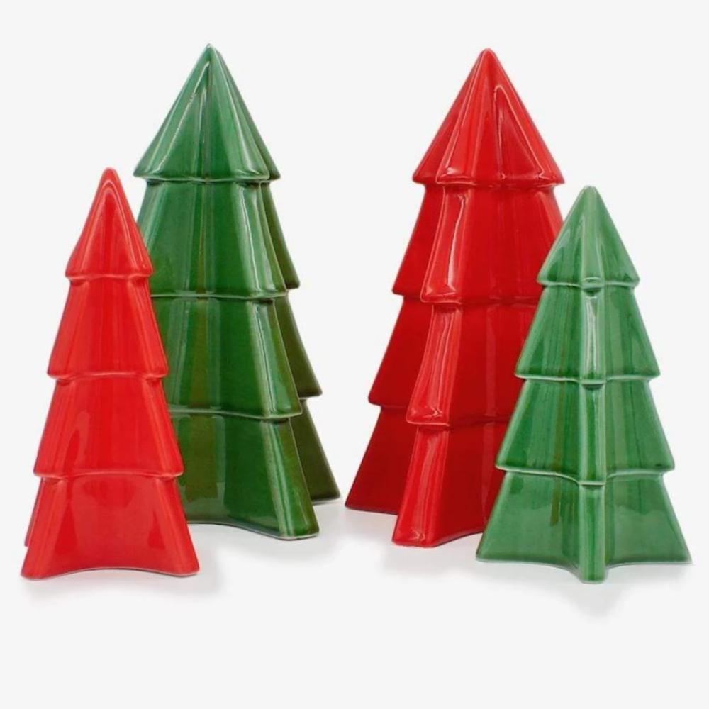 luisa-paix-o-sapin-c-ramique-rouge-d-coration-28cm image 3