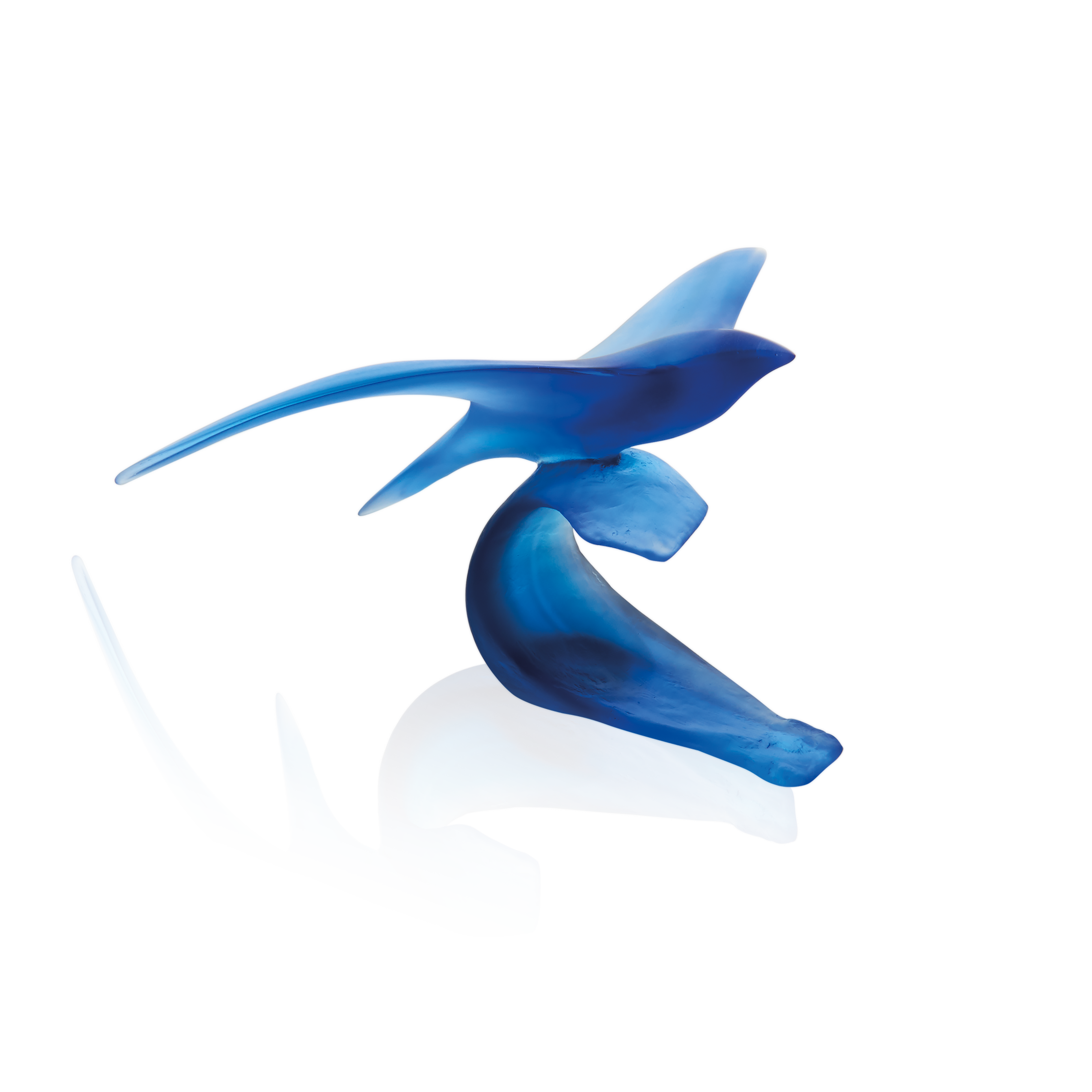 daum-oiseau-marin-sculpture-bleue-xavier-carnoy image 1