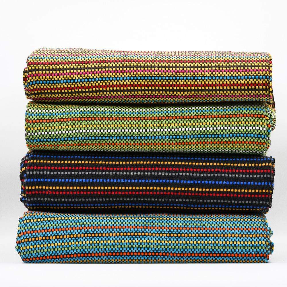 luisa-paix-o-plaid-couverture-coton-210x150-noir-100-coton image 1