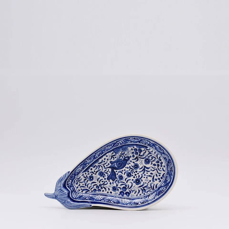 luisa-paix-o-coimbra-petit-plat-c-ramique-bleu-22cm-unique image 1
