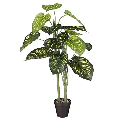 mica-decorations-caladium-plante-artificielle-verte-h100-cm image 4