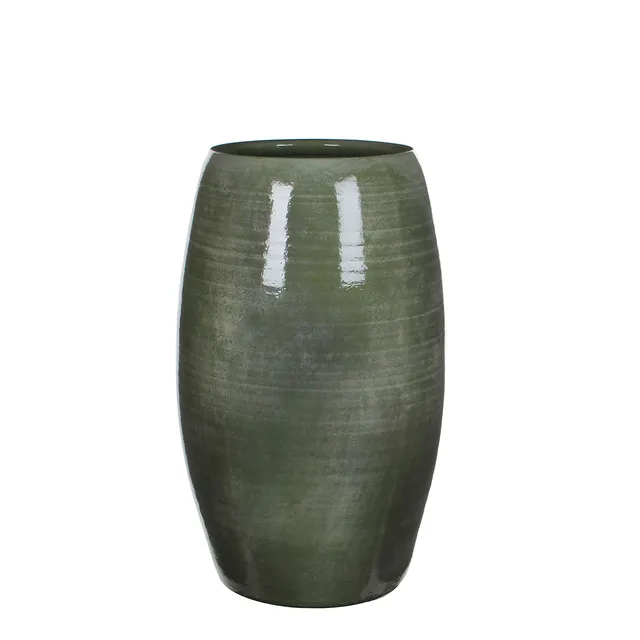 mica-decorations-lester-vase-rond-vert-50-x-30-cm image 1