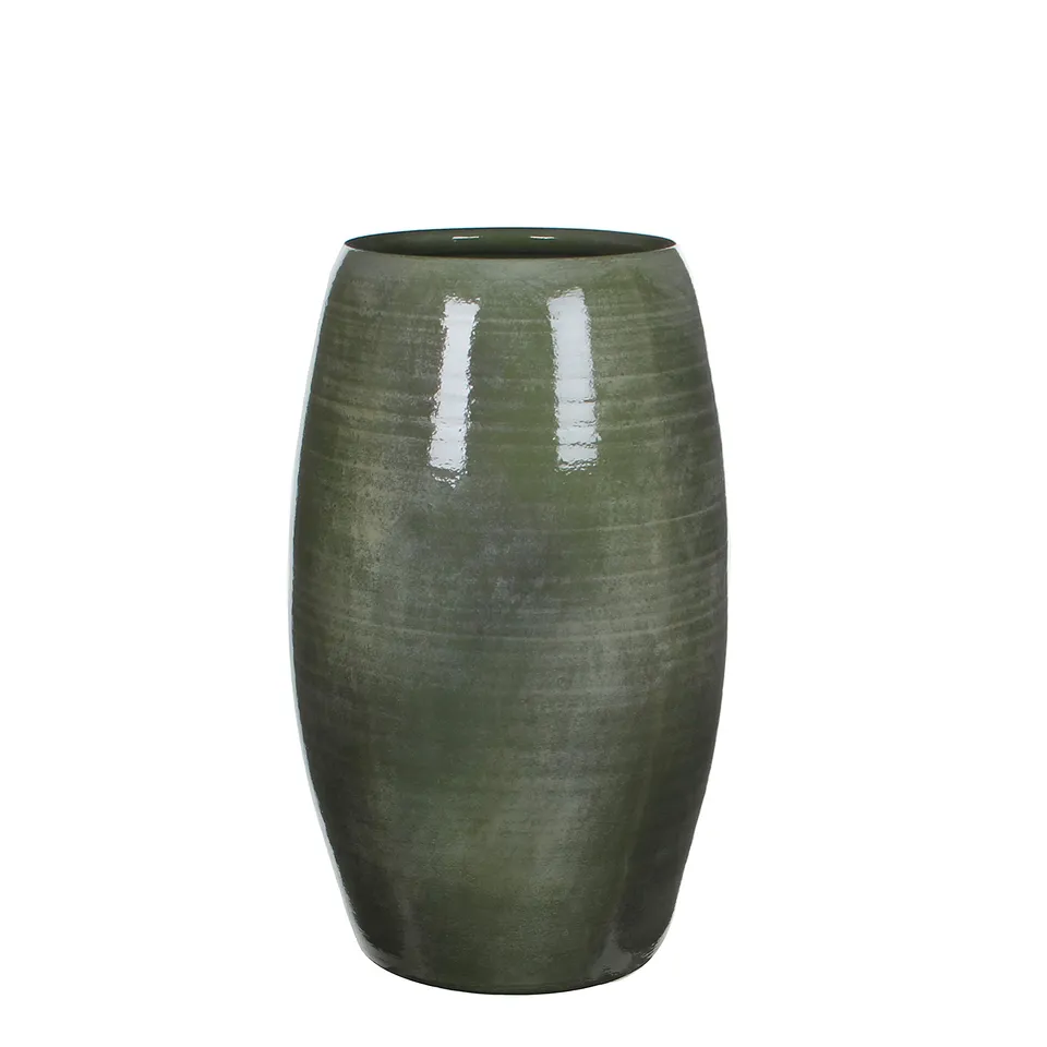 mica-decorations-lester-vase-rond-vert-50-x-30-cm image 1