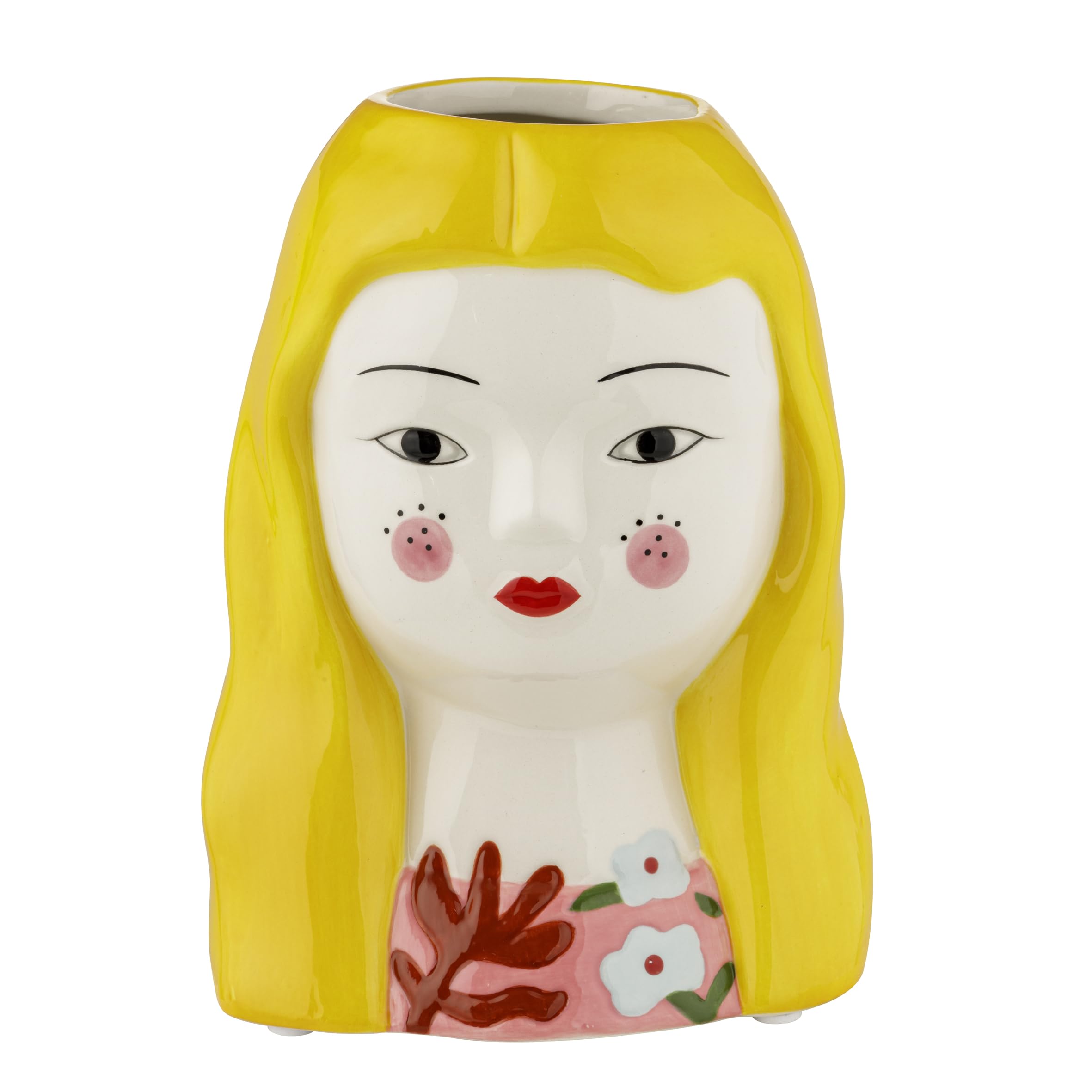 baroni-home-isotta-vase-c-ramique-blonde-petite-10x8x14-cm image 7