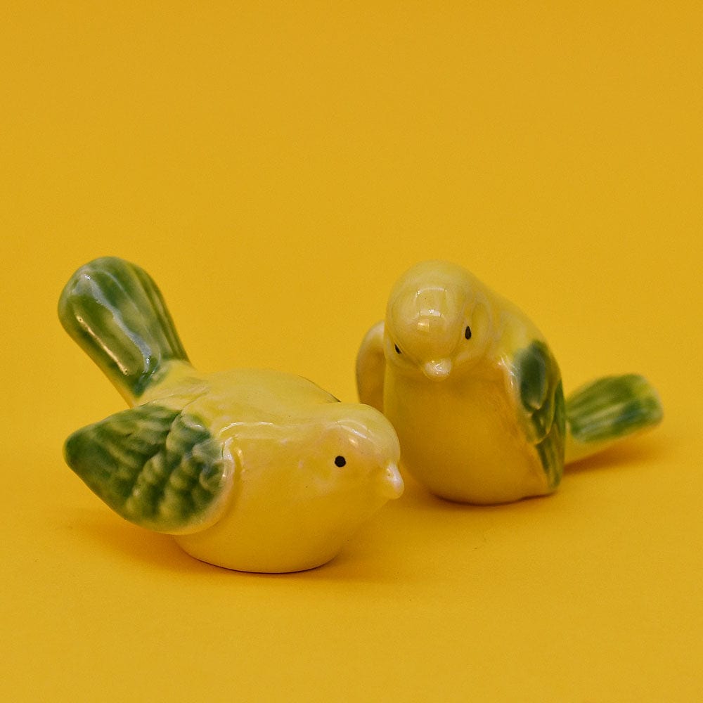 luisa-paix-o-oiseaux-paire-c-ramique-jaune-porte-bonheur image 3