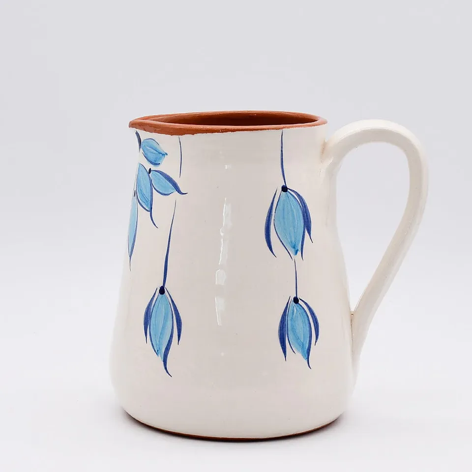 luisa-paix-o-vaisselle-portugaise-carafe-terre-cuite-turquoise-1-5l image 1