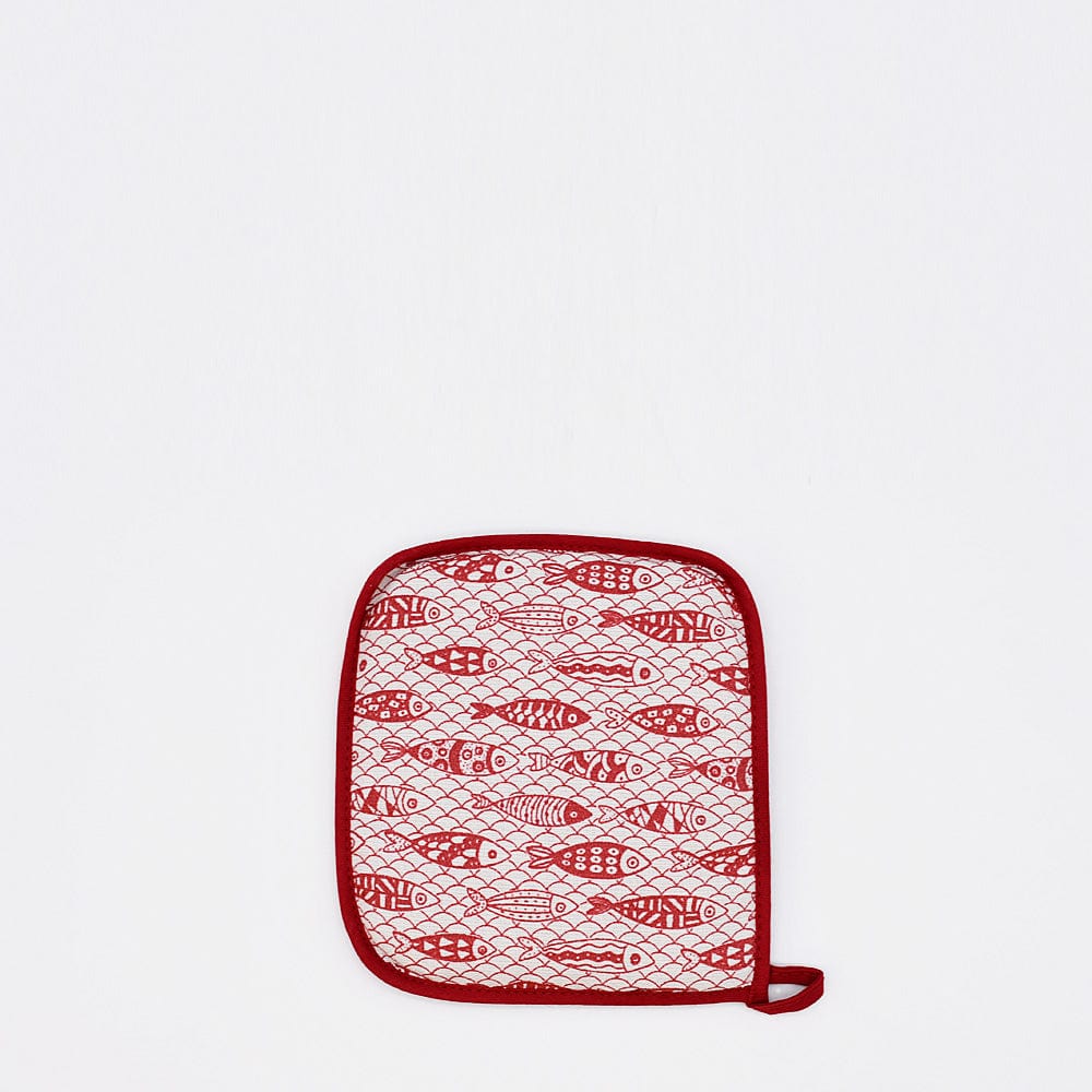 luisa-paix-o-sardinhas-manique-coton-rouge-16x28cm image 1