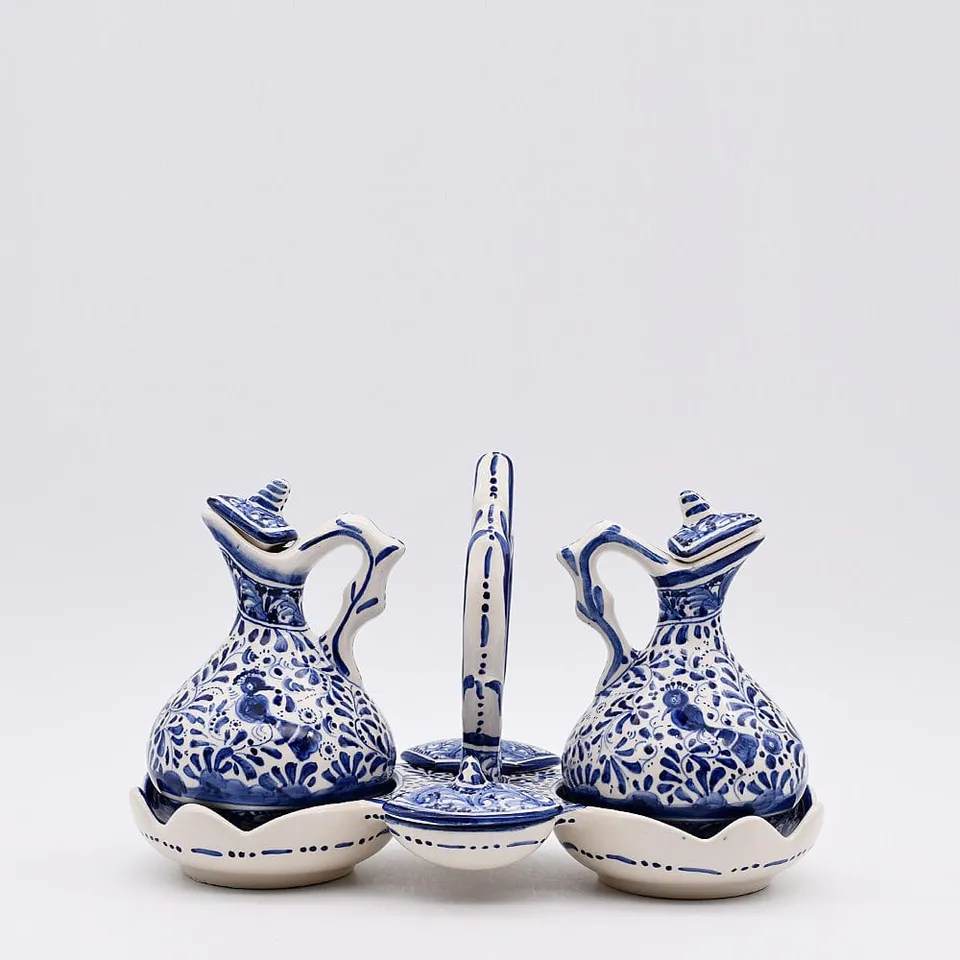 luisa-paix-o-coimbra-service-huile-vinaigre-sel-poivre-bleu image 1
