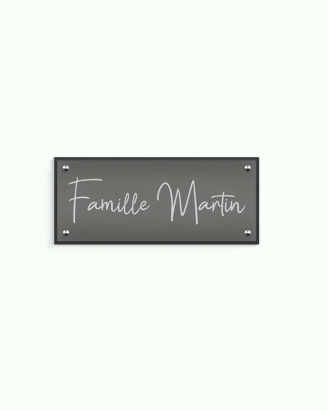 je-suis-art-personnalis-s-phrase-murale-plaque-m-tal-personnalisable-premium image 1