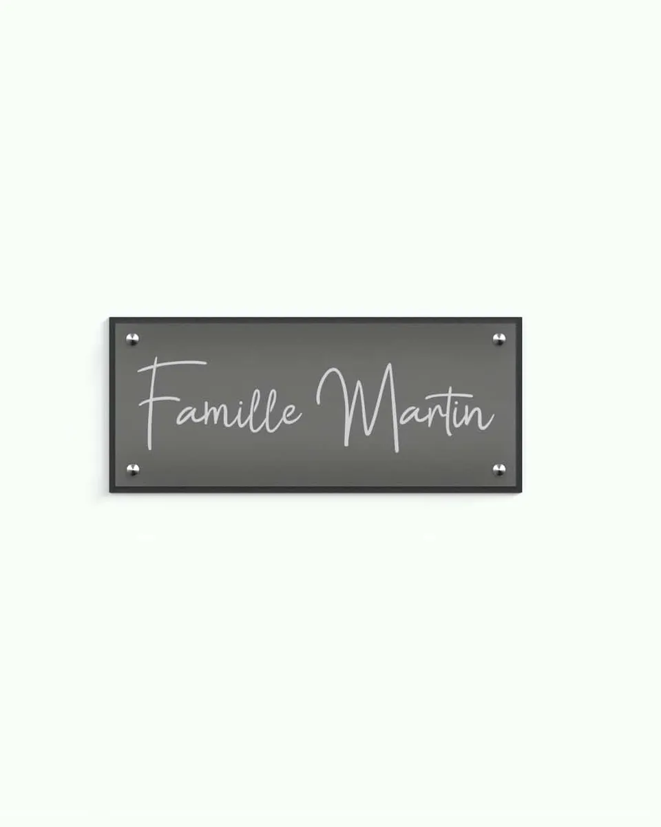 je-suis-art-personnalis-s-phrase-murale-plaque-m-tal-personnalisable-premium image 1