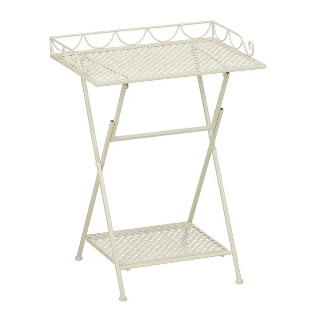 mica-decorations-marseille-table-balcon-50x38x68-blanc-fer image 1