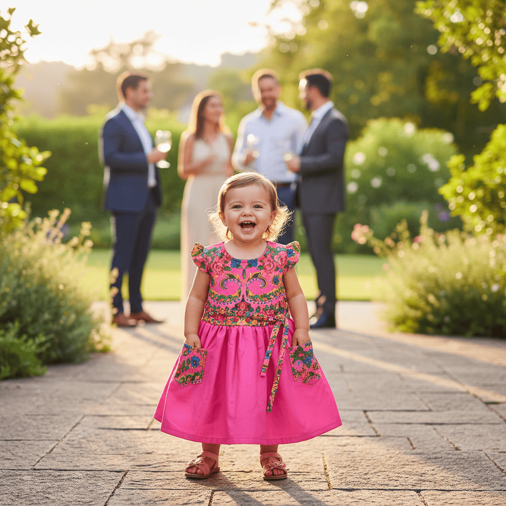 luisa-paix-o-robe-enfant-viana-rose-coton-2-ans-motifs-floraux image 2