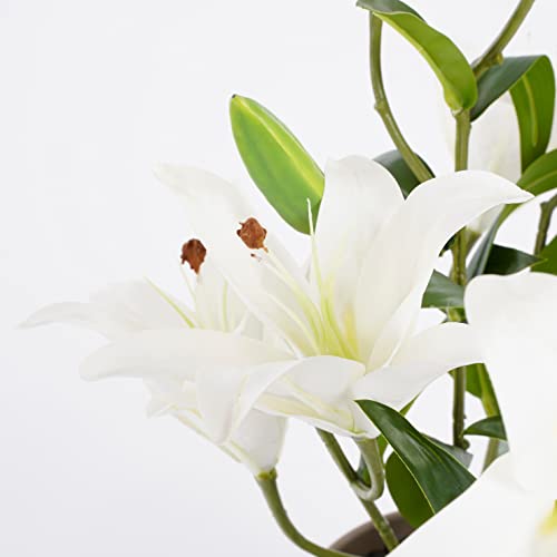 mica-decorations-tiger-lys-fleur-artificielle-blanc-h47-cm image 6