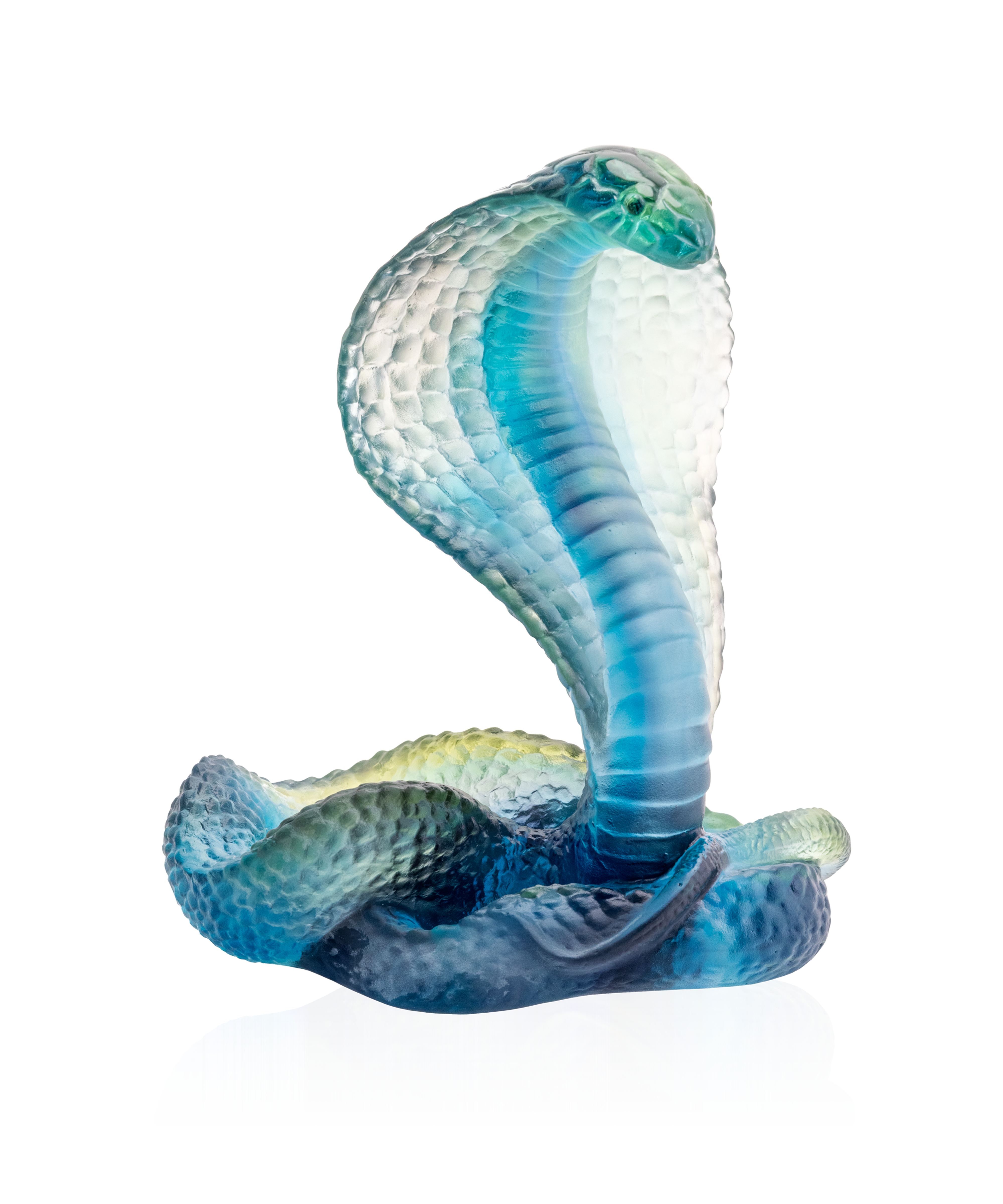daum-naja-bleu-sculpture-cobra-cristal-500-ex image 1