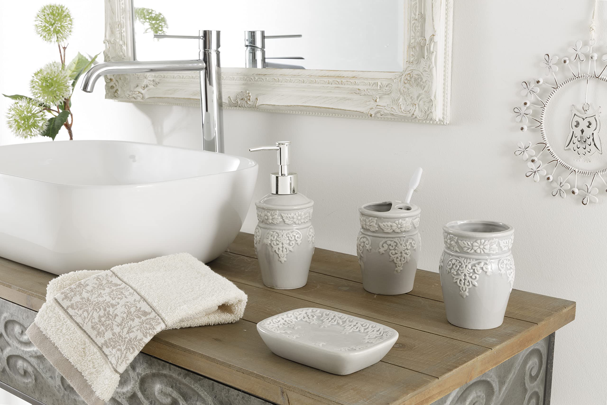 baroni-home-tutto-bagno-set-salle-de-bain-c-ramique-gris-4-pi-ces image 3
