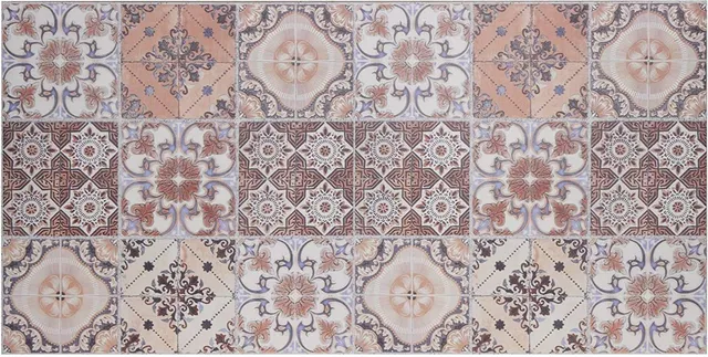 baroni-home-cucina-tapis-cuisine-pvc-rouille-60x120-cm image 1
