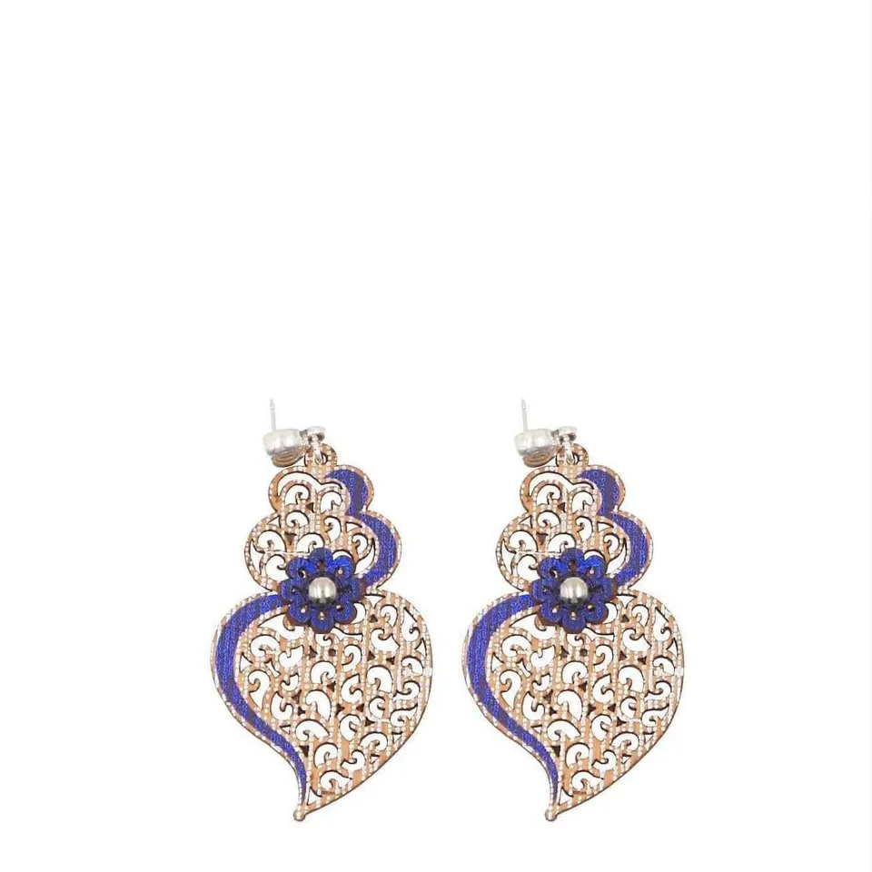 luisa-paix-o-bijoux-du-portugal-boucles-d-oreilles-li-ge-c-ur-viana-bleu image 1