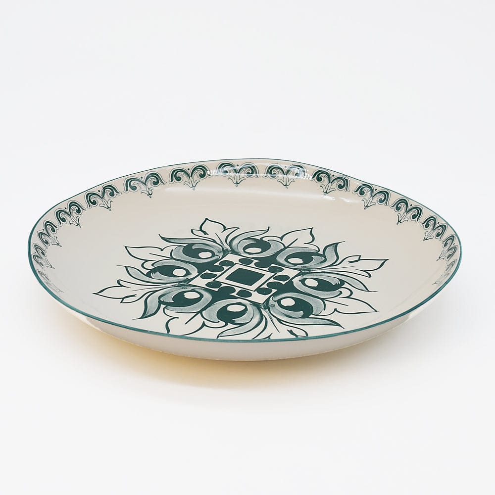 luisa-paix-o-bras-o-assiette-c-ramique-verte-27-cm image 3