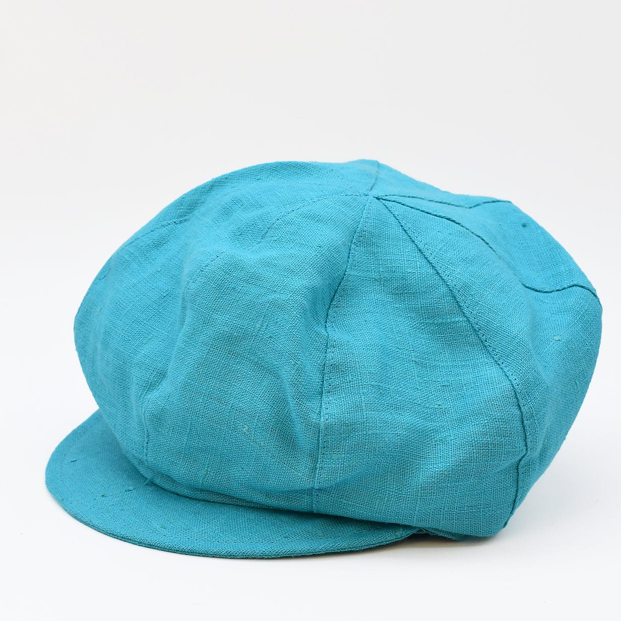 luisa-paix-o-gavroche-en-lin-turquoise-taille-unique-100-lin image 1