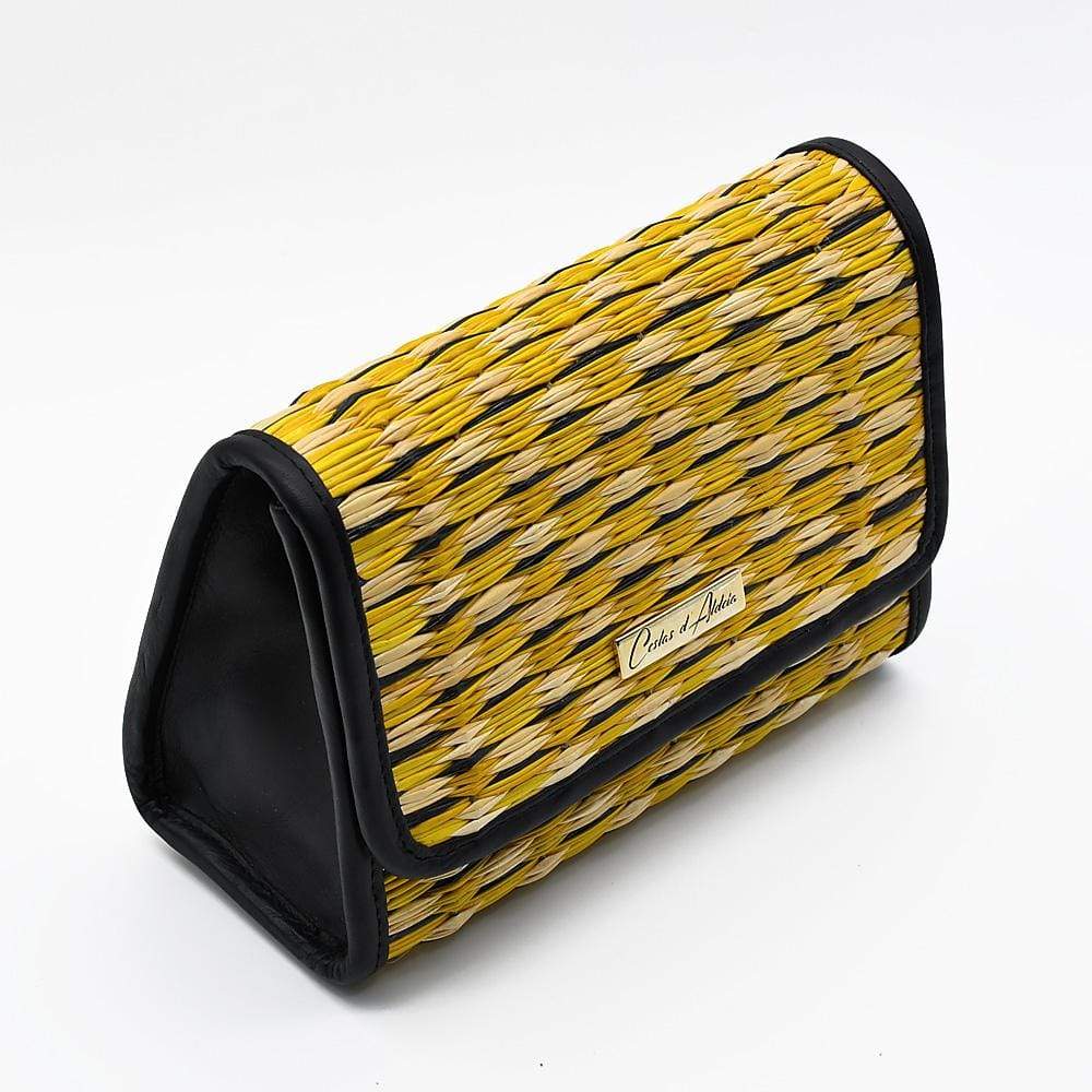luisa-paix-o-pochette-cuir-jonc-jaune-naturel-23cm-bandouli-re image 2