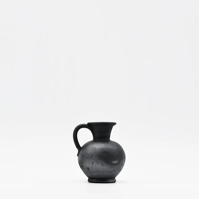 luisa-paix-o-bisalh-es-pot-terre-cuite-noire-artisanal-9cm image 1